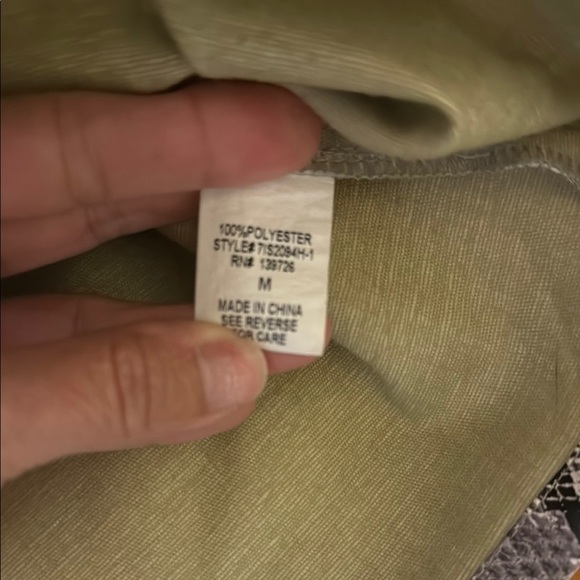 Snakeskin Print Mini Skirt Size M - Picture 3 of 4